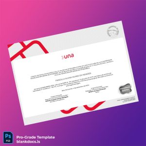 Blank Brazil Centro Universitário UNA Technology in Interior Design Diploma Document Preview - BlankDocs