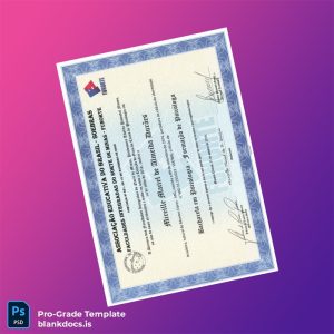 Blank Brazil Educational Association Integrated Colleges Bachelor's in Psychology Template Document Preview - BlankDocs