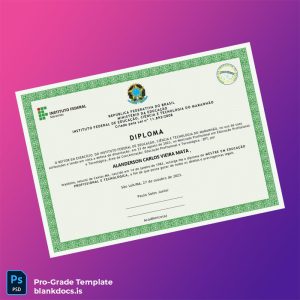 Blank Brazil Instituto Federal de Educação, Ciência e Tecnologia do Maranhão Master of Professional Education and Technology Template Document Preview - BlankDocs