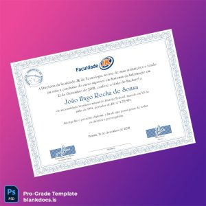 Blank Brazil JK de Tecnologia Bachelor of Science in Information Systems Template Document Preview - BlankDocs