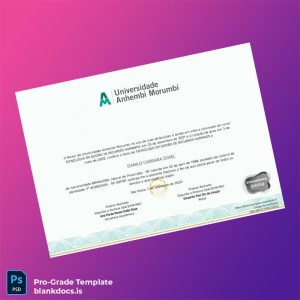 Blank Brazil Universidade Anhembi Morumbi Tecnólogo em Gestão de Recursos Humanos Template Document Preview - BlankDocs