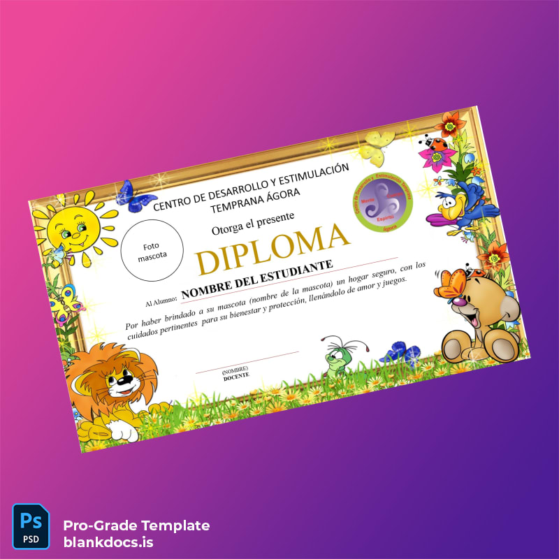 Blank Colombia Centro de Formación Diplomado en Cuidado de Mascotas Document Preview - BlankDocs