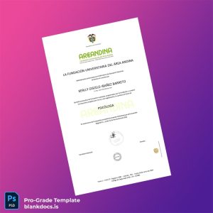 Blank Colombia Fundación Universitaria del Área Andina Bachelor of Psychology Template Document Preview - BlankDocs