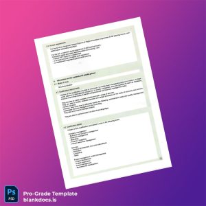 Blank Germany Federal VET Diploma in Related Field Template Document Preview - BlankDocs