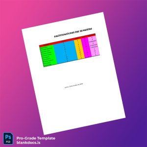 Blank Mexico MJBC High School Diploma Template Document Preview - BlankDocs