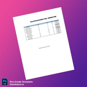 Blank Mexico RMMG Diploma Template Document Preview - BlankDocs