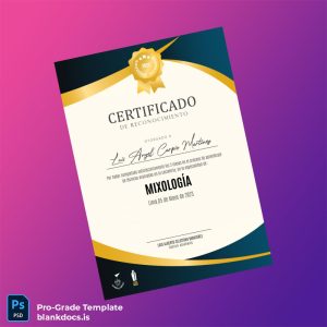 Blank Peru Luis Alberto Sánchez Municipal Mixology Diploma Document Preview - BlankDocs