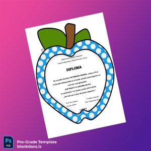 Blank Romania Școala Gimnazială „Sfântul Nicolae” Liești School Diploma Document Preview - BlankDocs