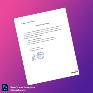Blank Romania Empaticus Participation Certificate Template Document Preview - BlankDocs
