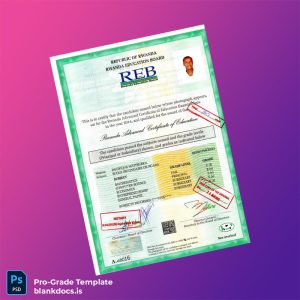 Blank Rwanda Rwanda Education Board Rwanda Advanced Certificate of Education Document Preview - BlankDocs