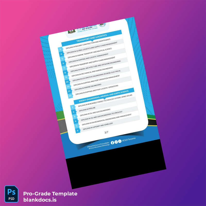 Blank Tanzania Mikopo Diploma Template page 4 Document Preview - BlankDocs