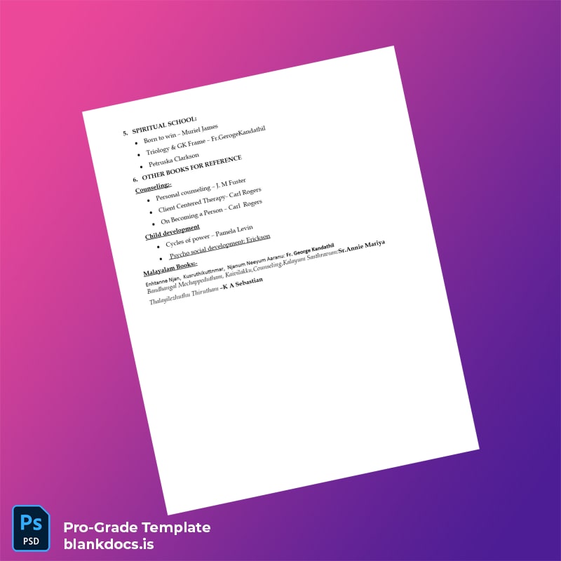 Blank UK Institute for Counselling Transactional Analysis Diploma in Transactional Analysis page 4 Document Preview - BlankDocs