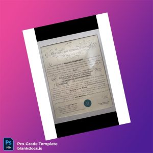 Blank USA Jefferson Medical College Doctor of Medicine Template Document Preview - BlankDocs