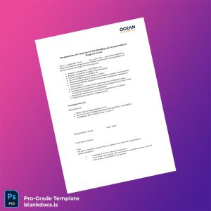 Blank USA Ocean Technologies Group HAZMAT 0151 Diploma Document Preview - BlankDocs