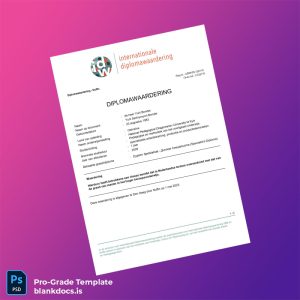 Blank Ukraine National Pedagogical Dragomanov University Specialist's Diploma Template Document Preview - BlankDocs
